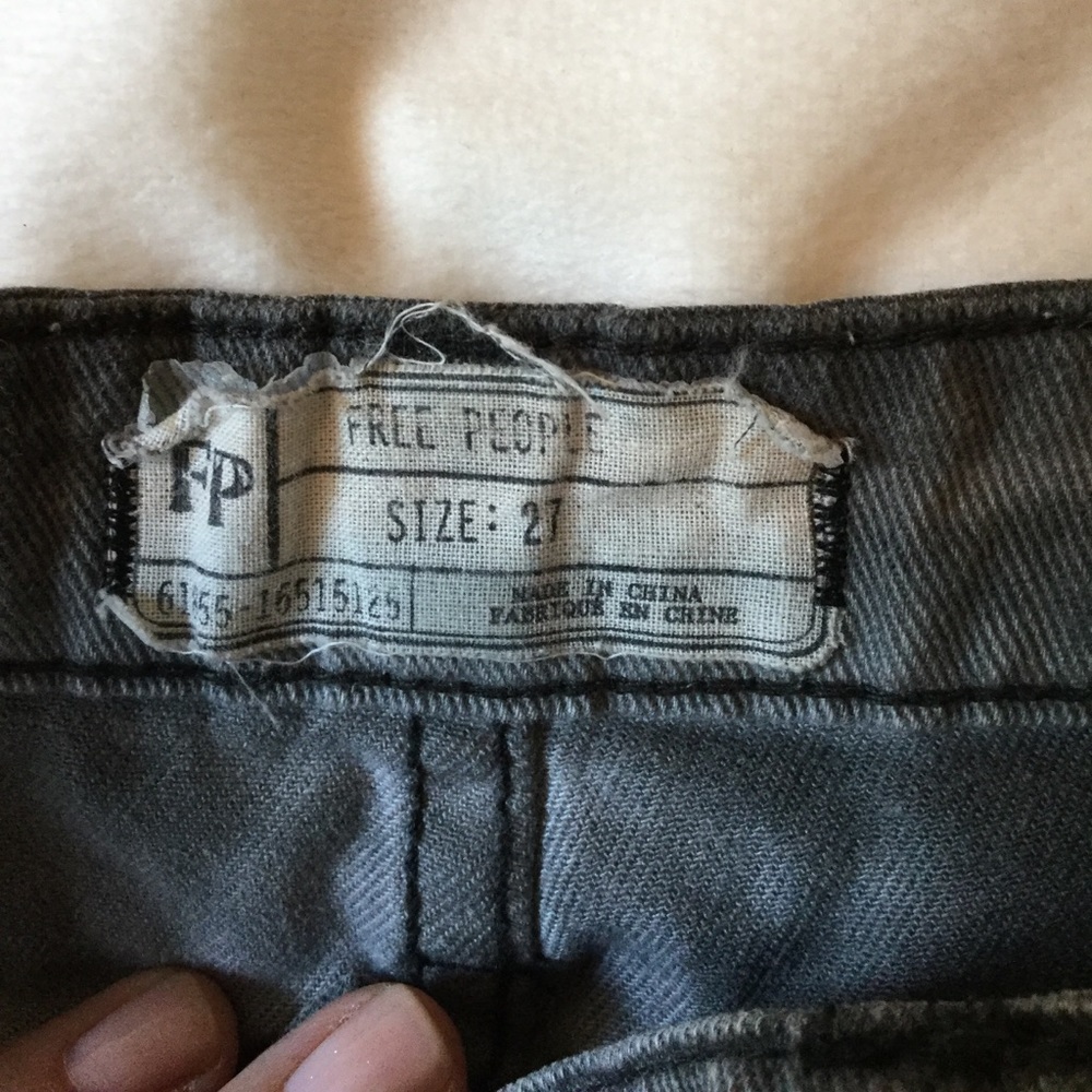 Free people jeans shorts